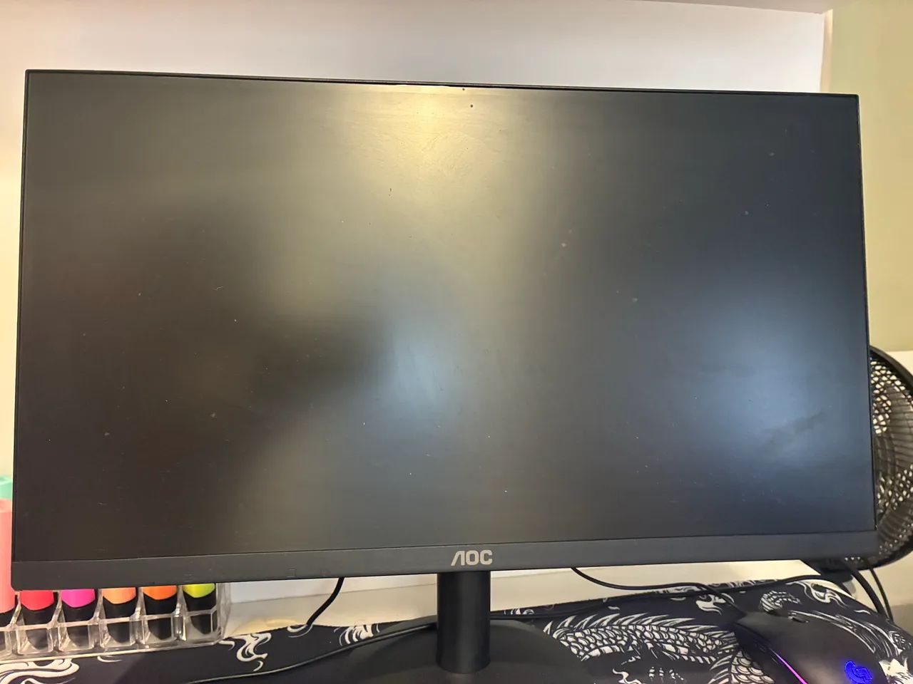 Monitor Aoc 215  120hz 1ms Gaming Hdmi Vga 22b35hm23 Preto 127/220v - Foto 3