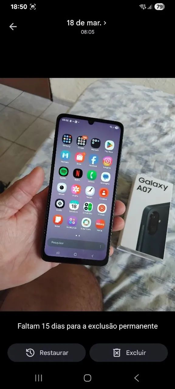 Vendo samsung galaxy a 07