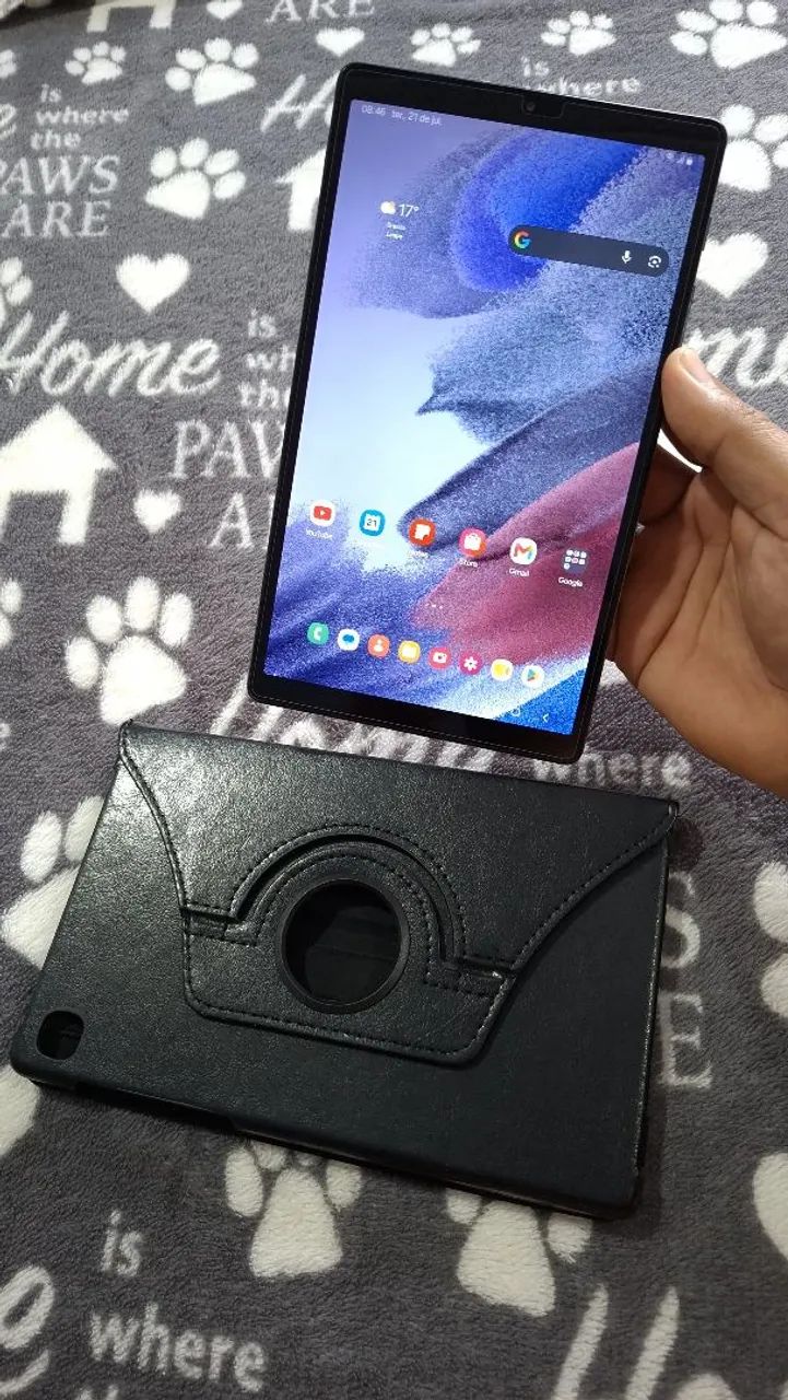 Tab A7 Lite Tablet Samsung Top 8.7 polegadas pega chip faz ligacao 32Gbs 4Gbs ram - Foto 2