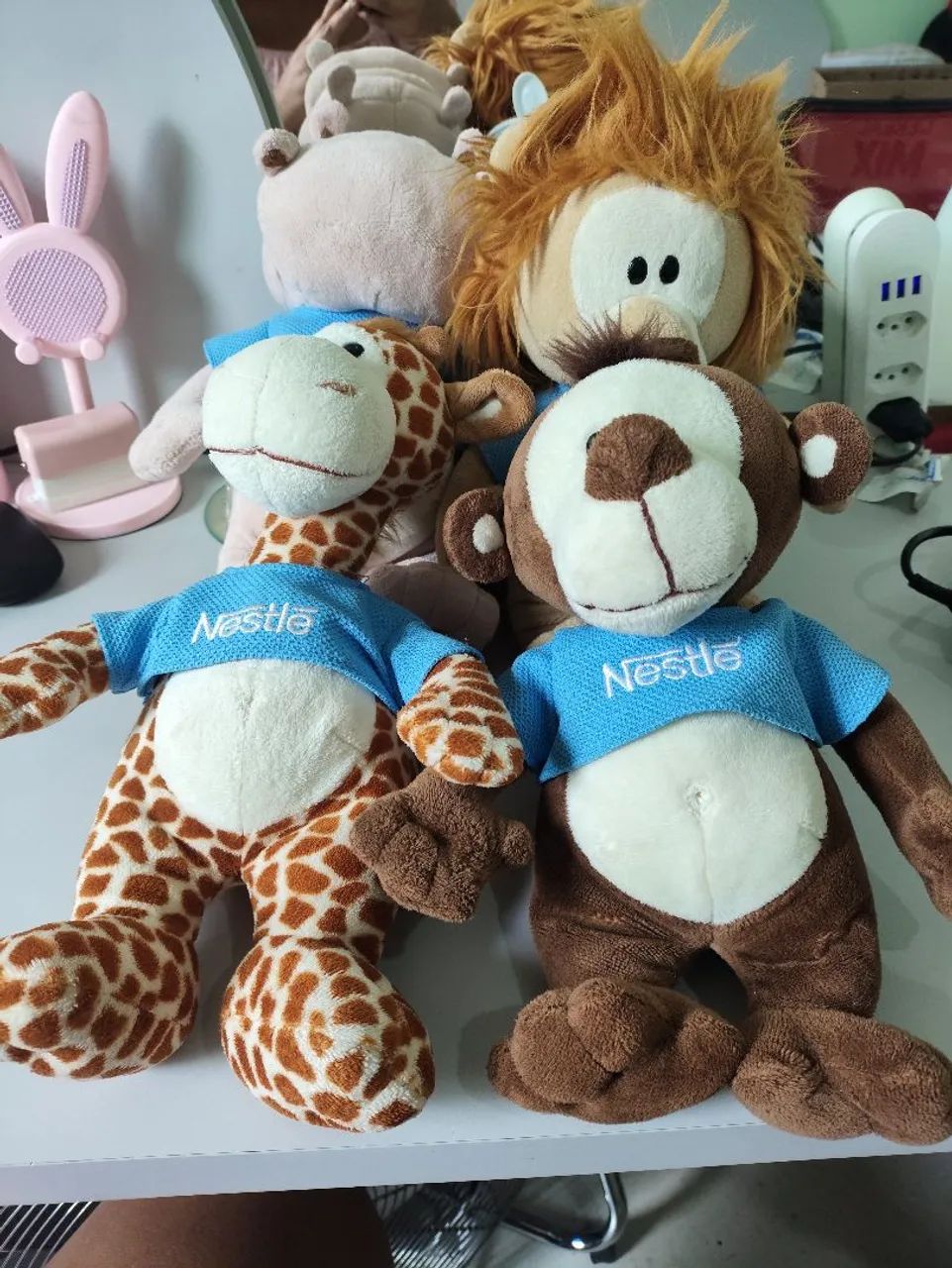 Pelúcias da Nestlé 