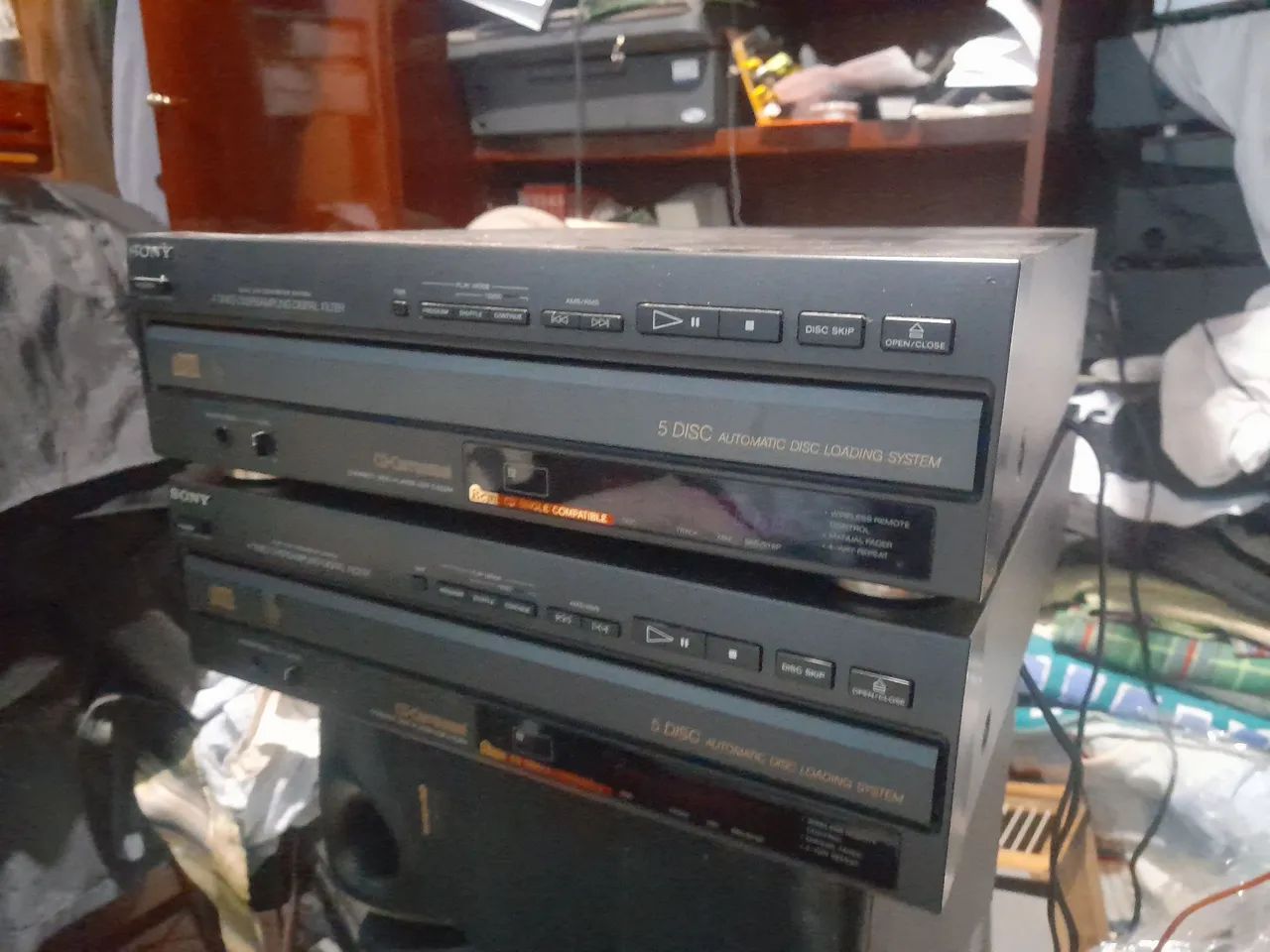 2 CDP SONY CARROCEL 502 