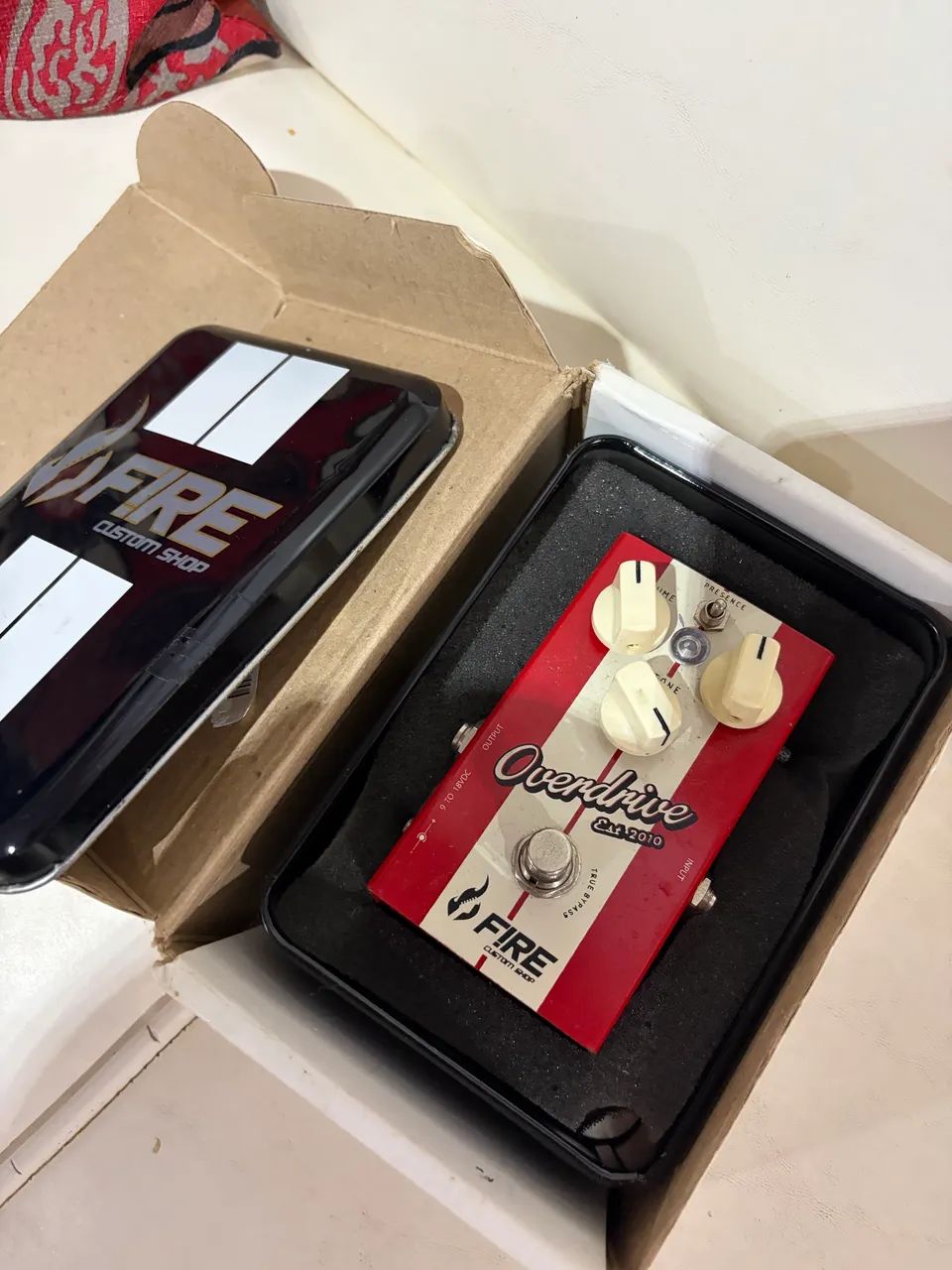 Pedal Fire Overdrive V2 guitarra - Foto 3