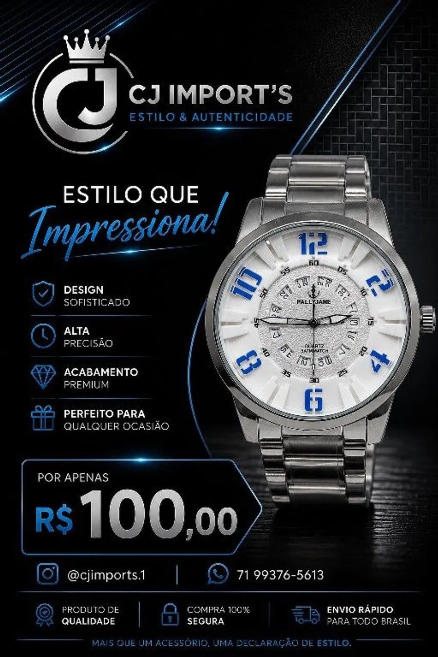 Relógio Masculino Sofisticado - Foto 4
