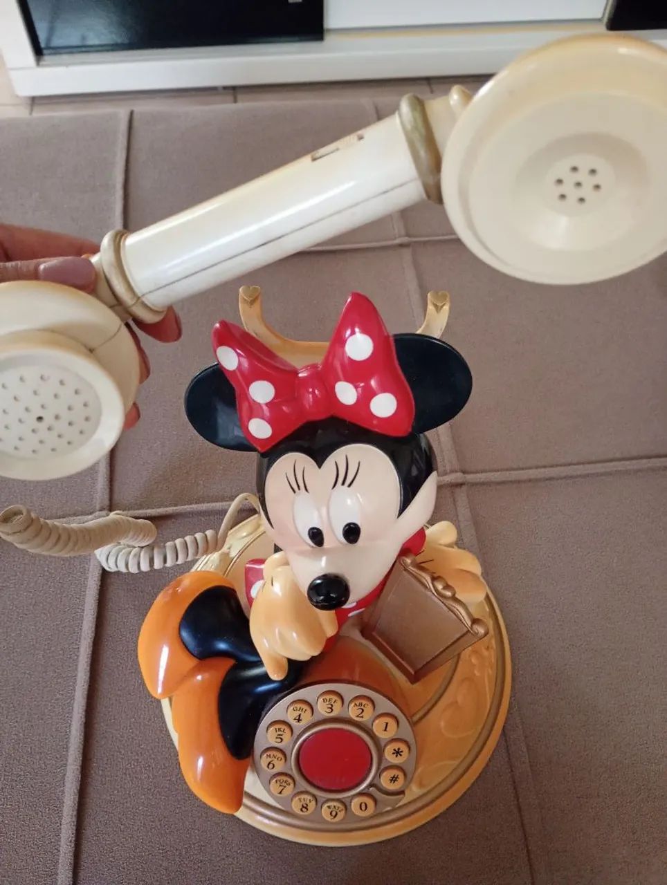 Telefone fixo Minnie Disney original funcionando 