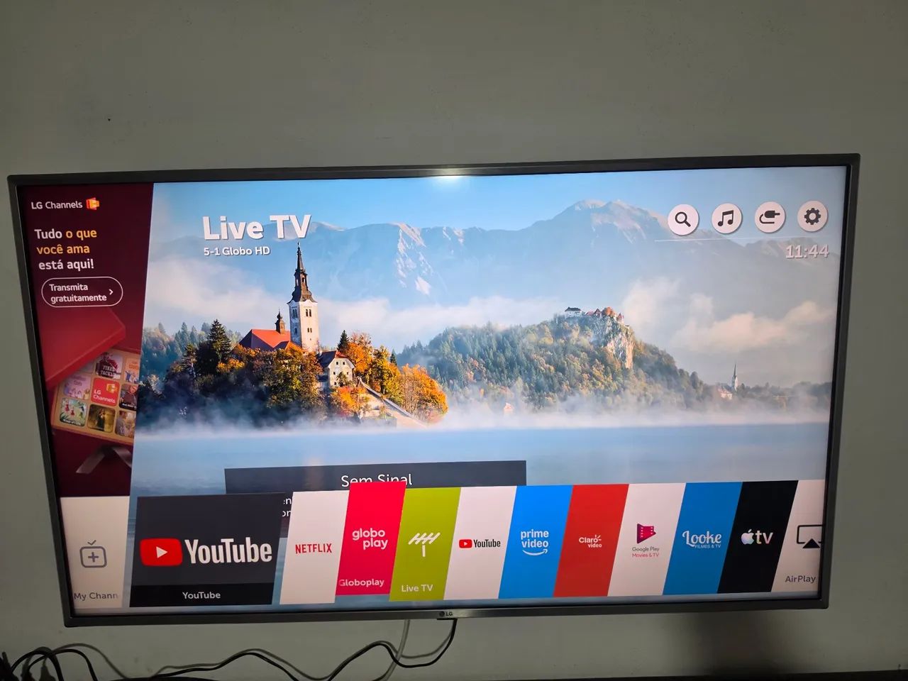 Tv LG smart 43 polegadas 4k modelo novo top 
