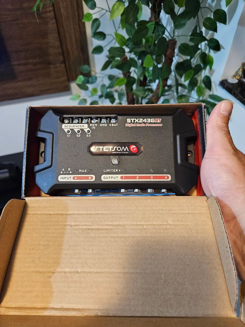 Processador de Áudio Digital Stetsom STX2436BT com Bluetooth TOP - Foto 2