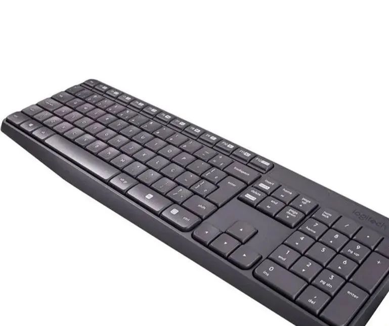 Teclado Logitech sem fio mk235