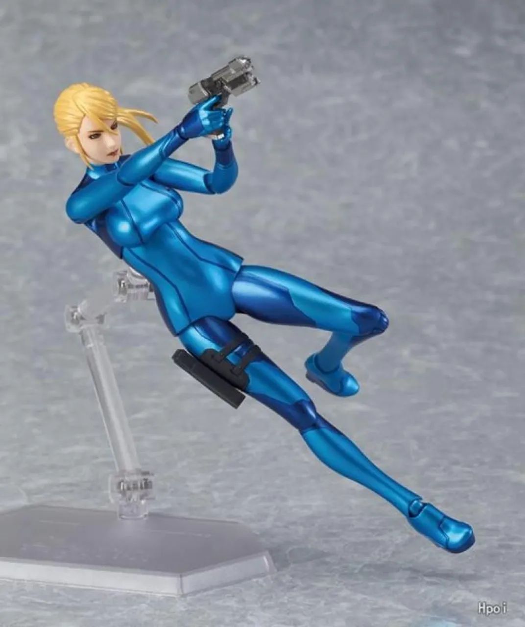Samus Aran BlueSuit - Figma - Nova - Foto 3