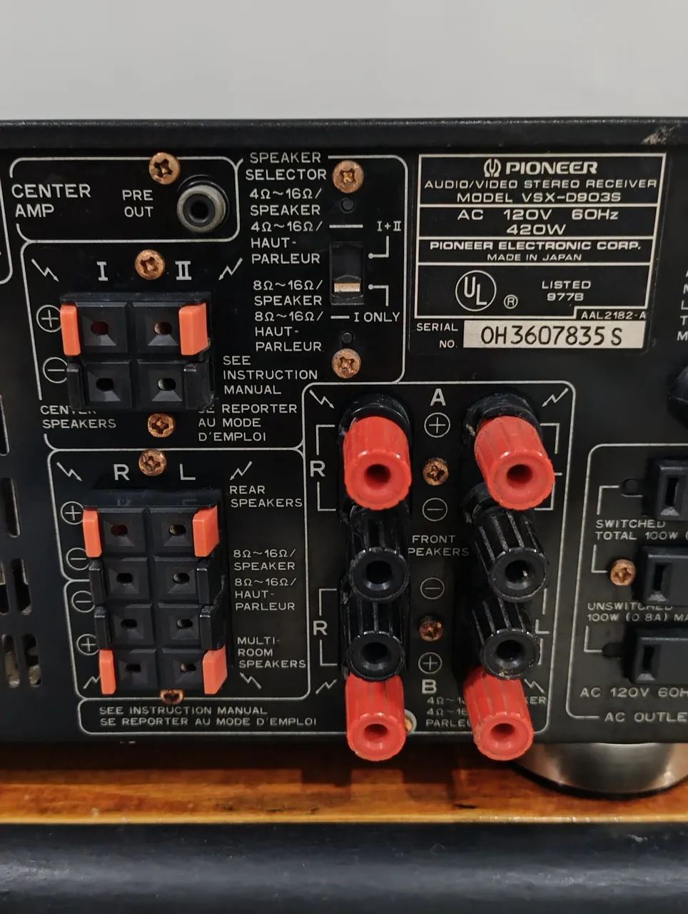 Vendo um Receiver Pioneer  - Foto 4