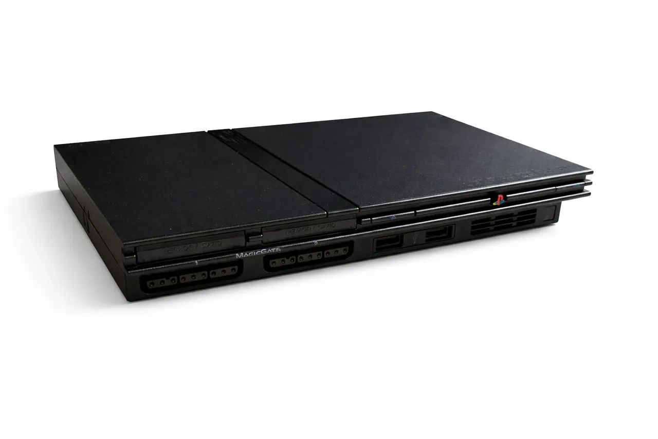 PlayStation 2 Slim original - Completo e funcionando 100%