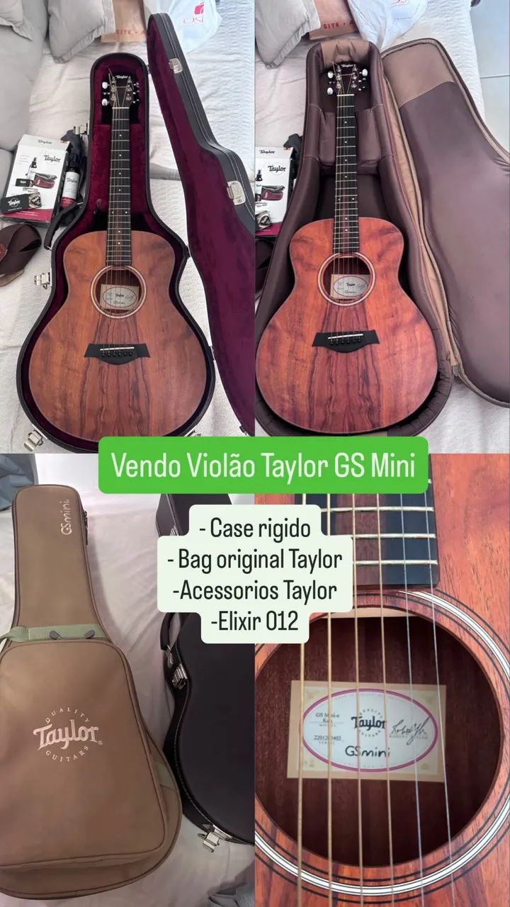 Violão Taylor GS Mini E Koa
