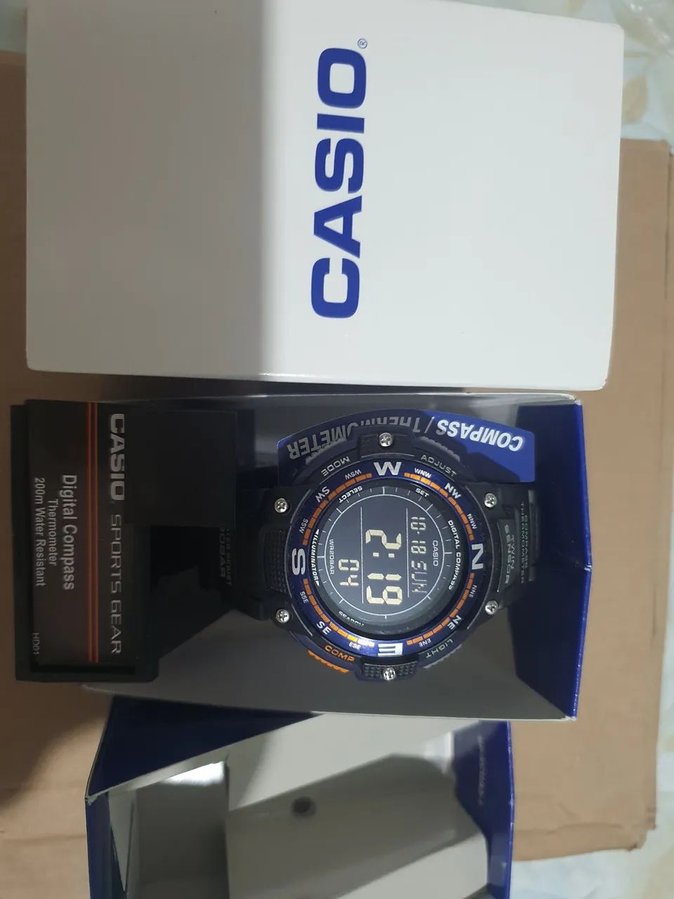 RELOGIO CASIO TWIN SENSOR SGW-100-2B IMPORTADO  - Foto 3