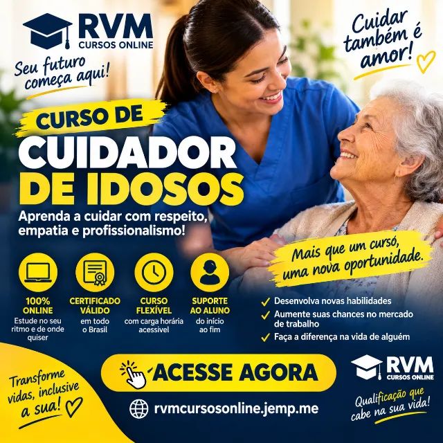 Curso de Cuidador de Idosos Online