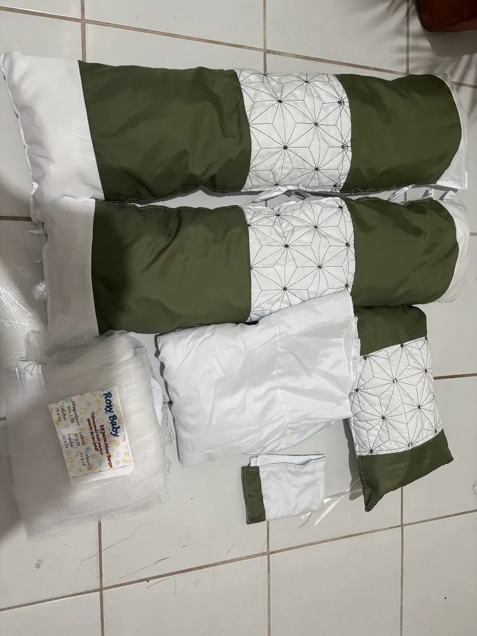 Kit para mini berço  - Foto 2