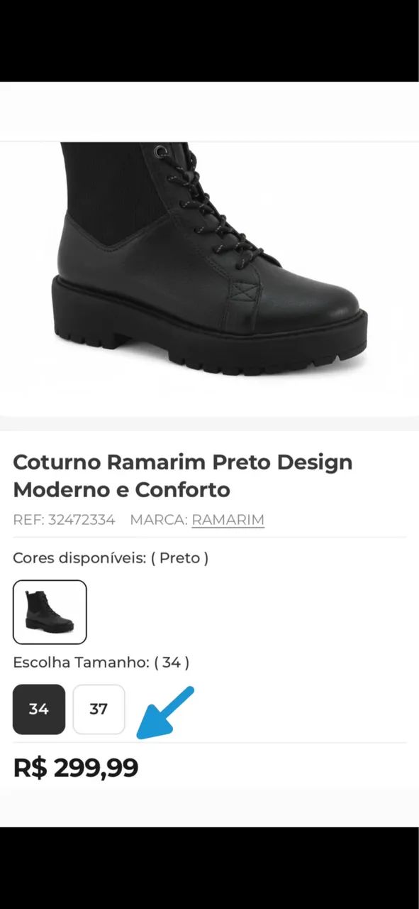 Coturno RAMARIM TAM 39 - Foto 5