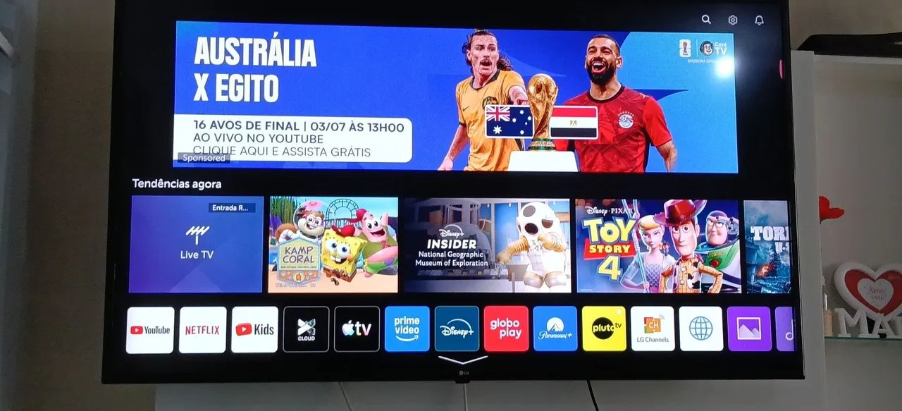 SMART TV 4k 60" LG COM CONTROLE SMART MAGIC  - Foto 3