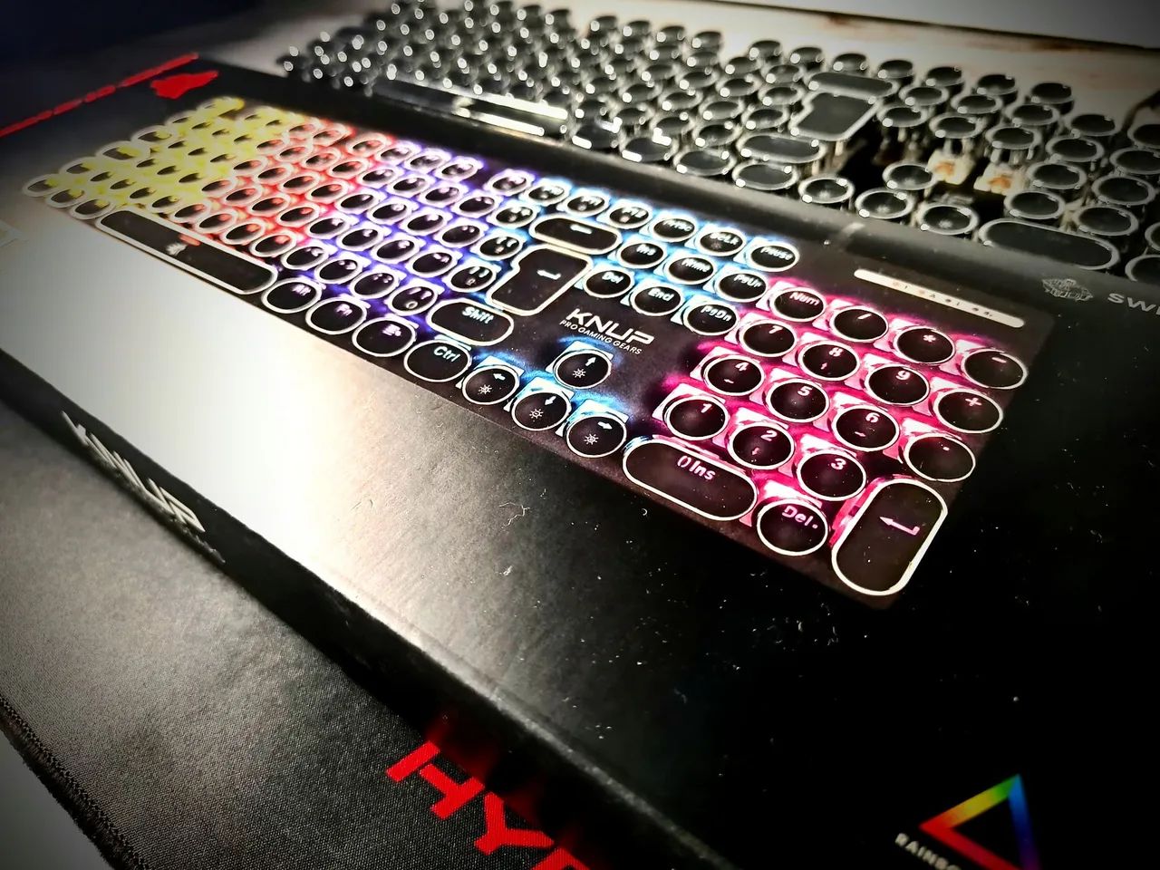 Teclado mecânico knup switch black 