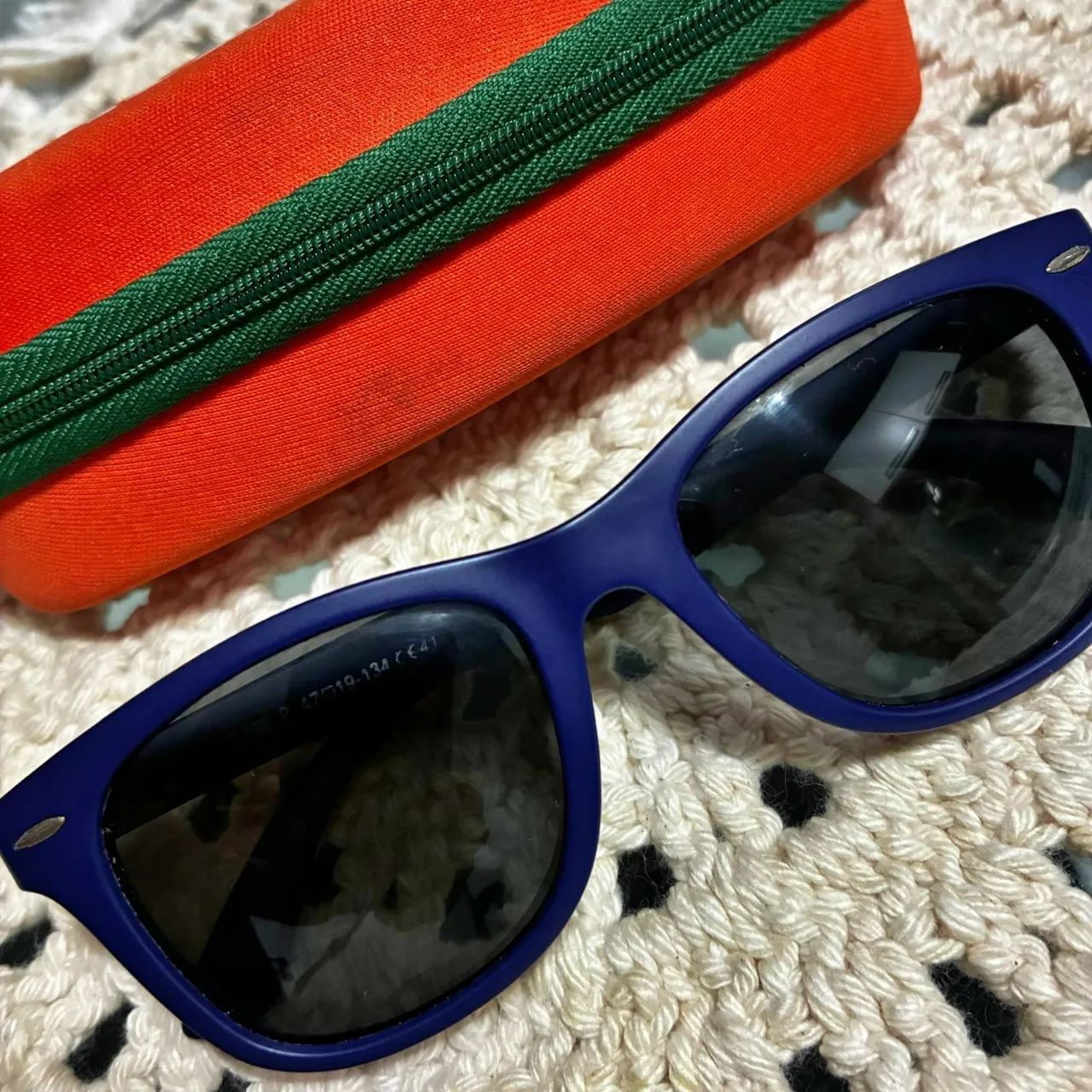 Óculos de Sol Infantil Itzó Azul + Estojo Original