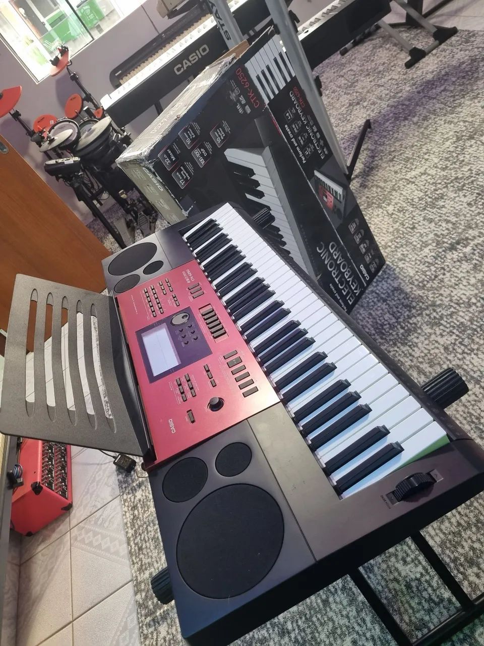 Teclado Casio CTK-6250