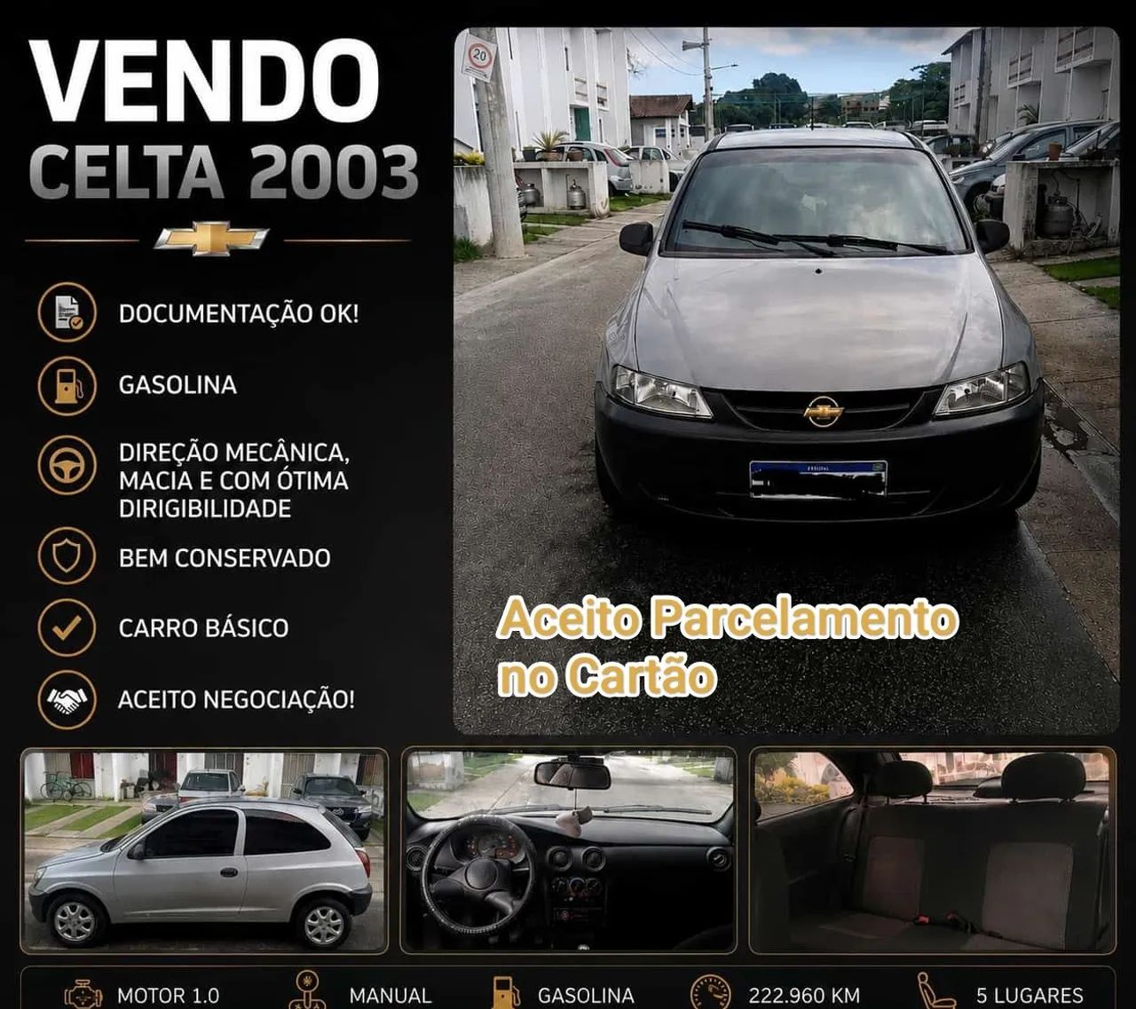 Chevrolet Celta 1.0/super/n.piq.1.0 MPFI VHC 8V 3P 2003