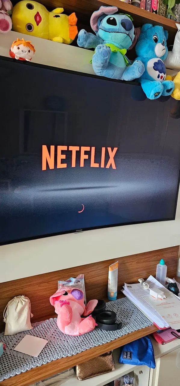 TV Samsung 48" Curva Smart Full HD + Controle Original | Perfeita - Foto 2