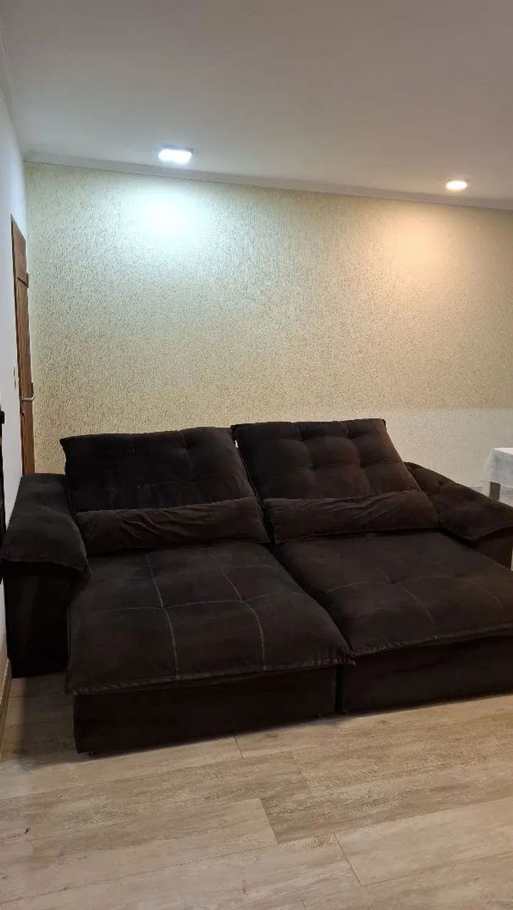 Sofa Retrátil e Reclinavel - 2,60m - Foto 3