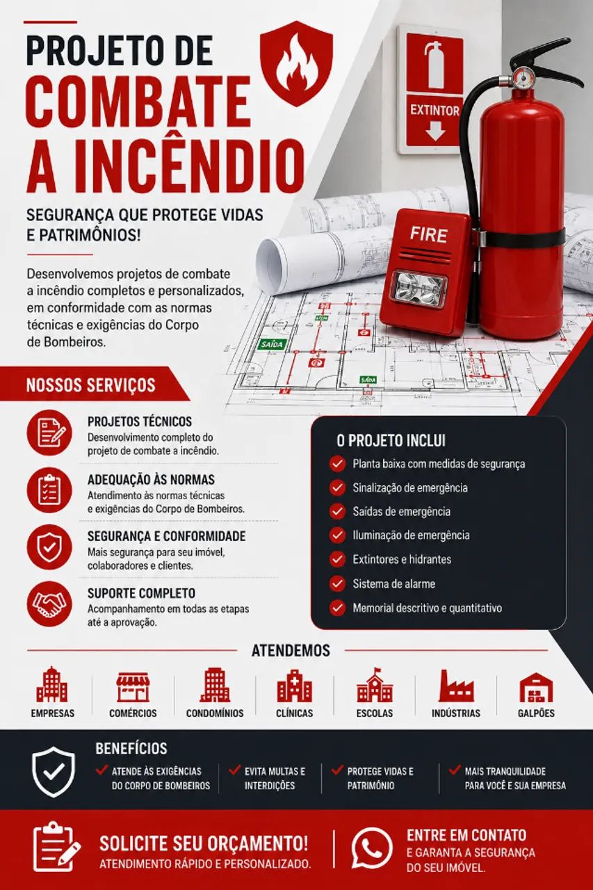 Projeto de Combate a Incêndio
