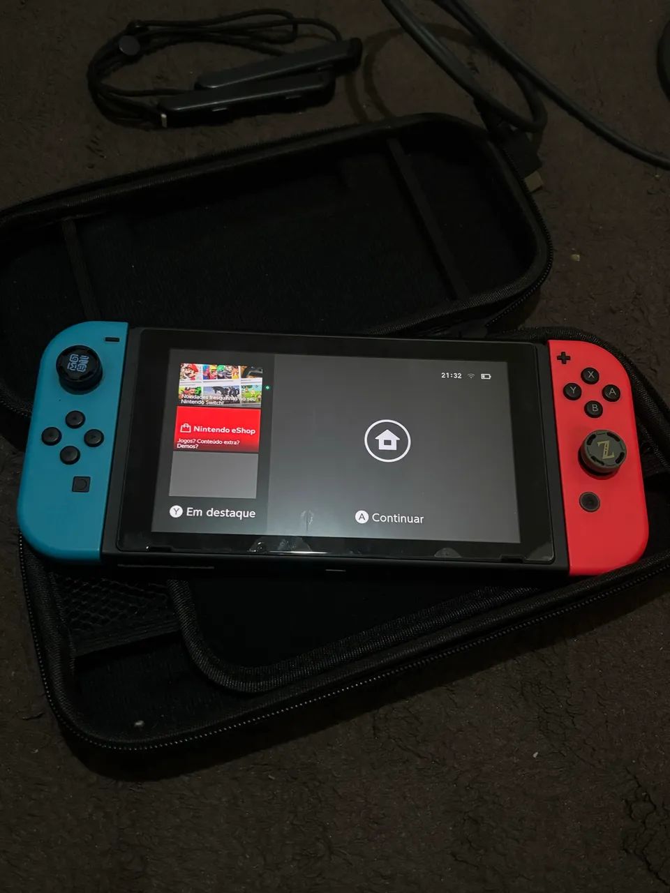 Nintendo Switch V2 Desbloqueado (com jogos) - Foto 2