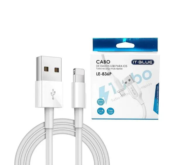 Cabo de Dados e carregar Iphone Lelong LE-836P - Foto 5