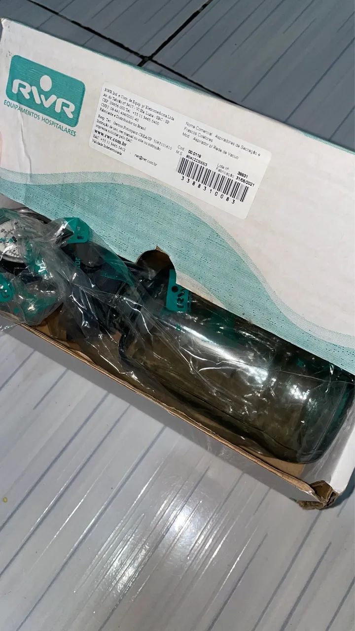 2 ASPIRADOR de SECREÇÃO C/COLETOR - Rede de Vácuo  - Foto 3