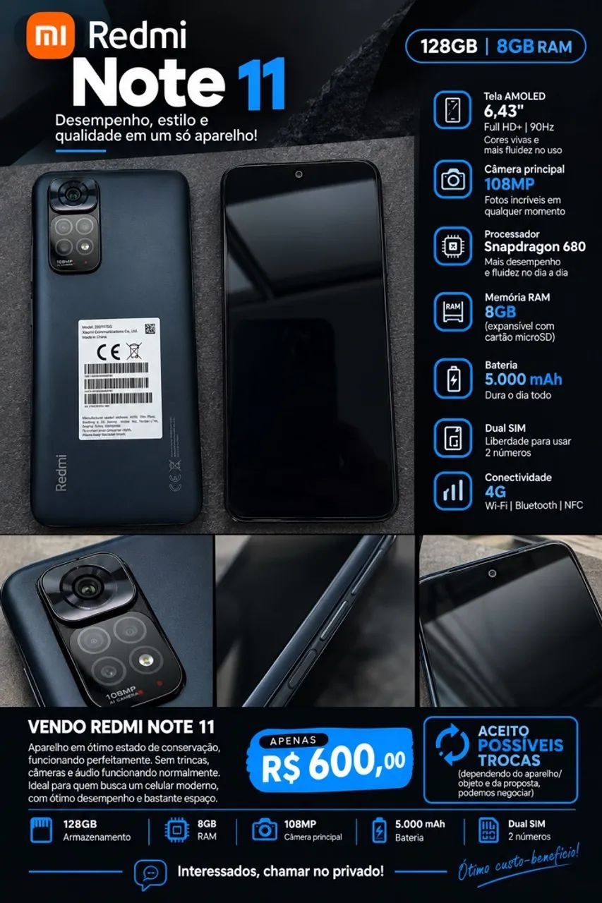 Redmi note 11 - Foto 3