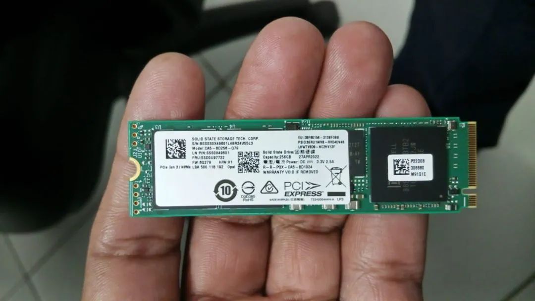 VENDO SSD NVME 256 GB