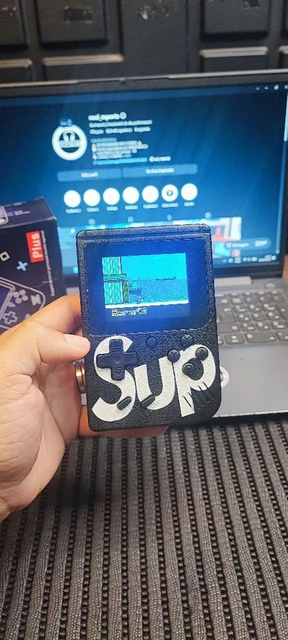 Vídeo Game Mini Retrô Plus - 400 jogos lendários  - Foto 5