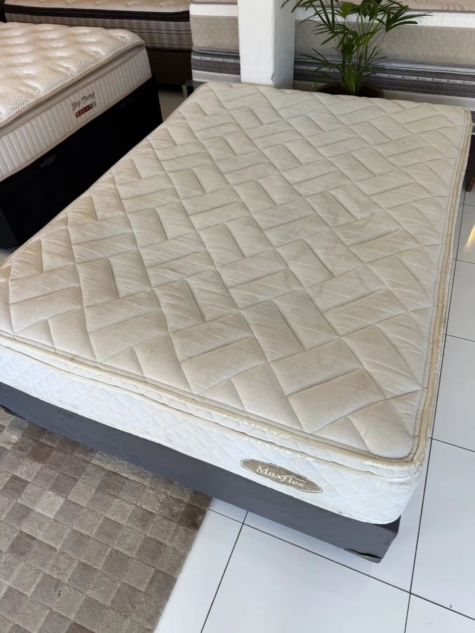 Cama de Casal MAXFLEX SEMINOVA - Entrego!  - Foto 3