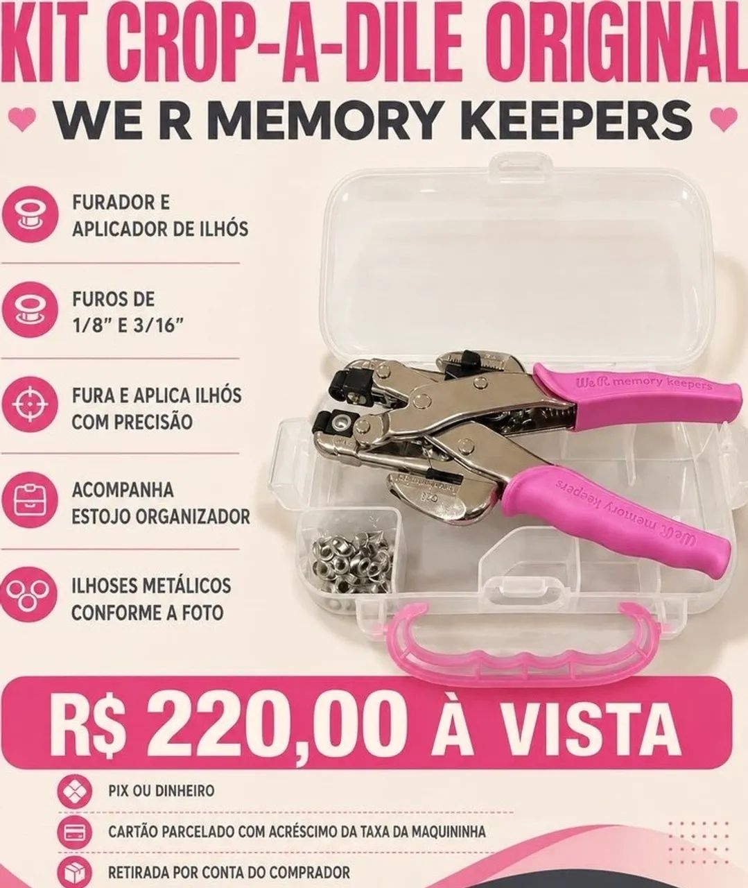 KIT CROP-A-DILE ORIGINAL - Foto 2