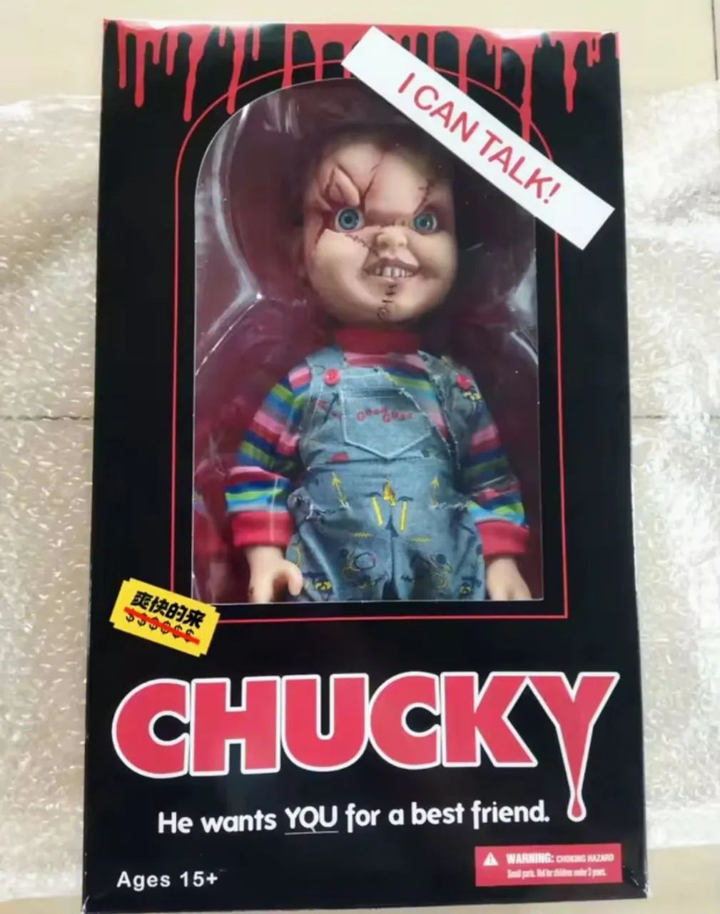 Boneco chucky 40cm - Foto 5