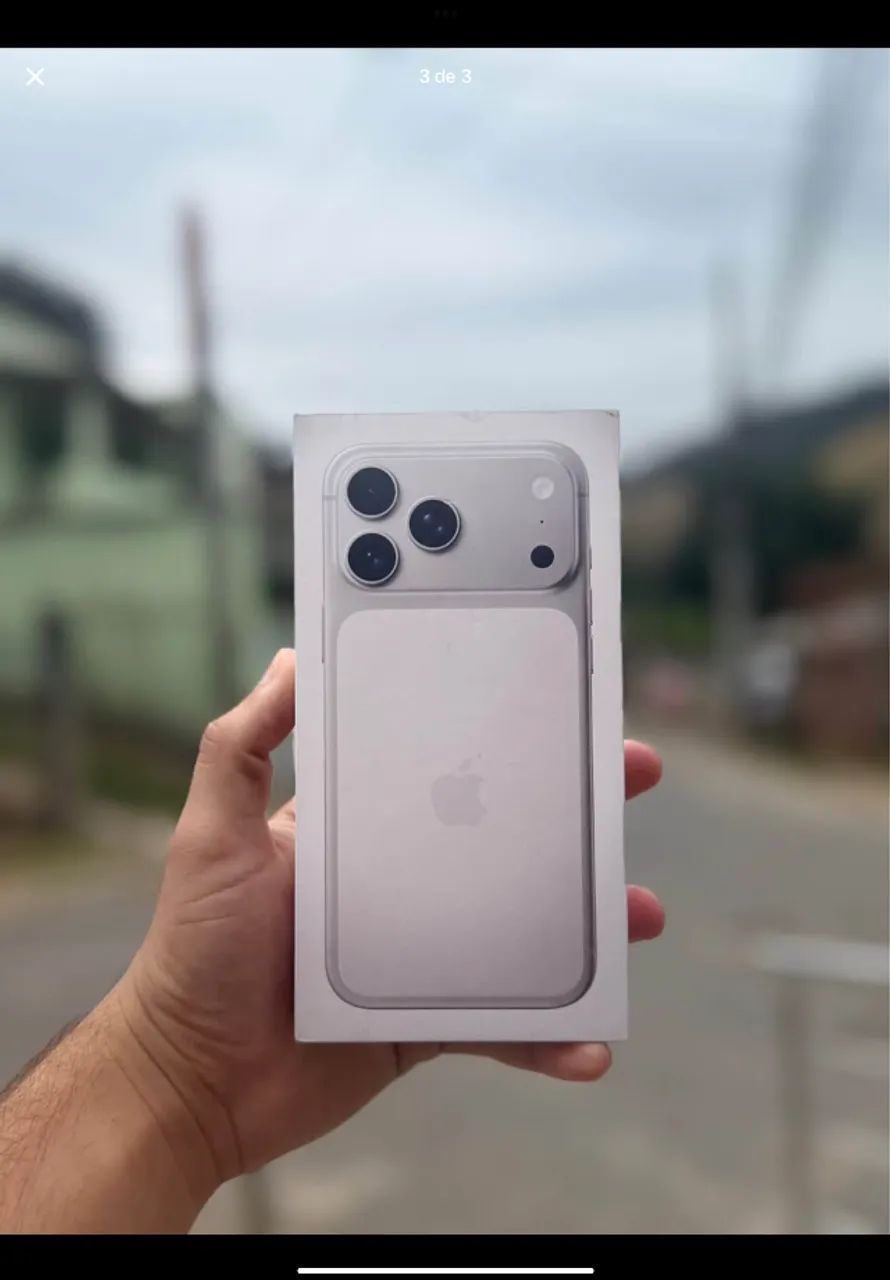 iPhone 17 pro max 256gb silver