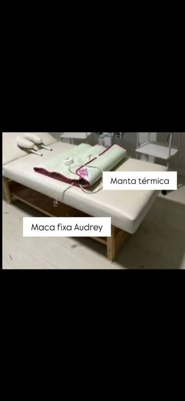 Kit completo de aparelhos de estética e maca  - Foto 2