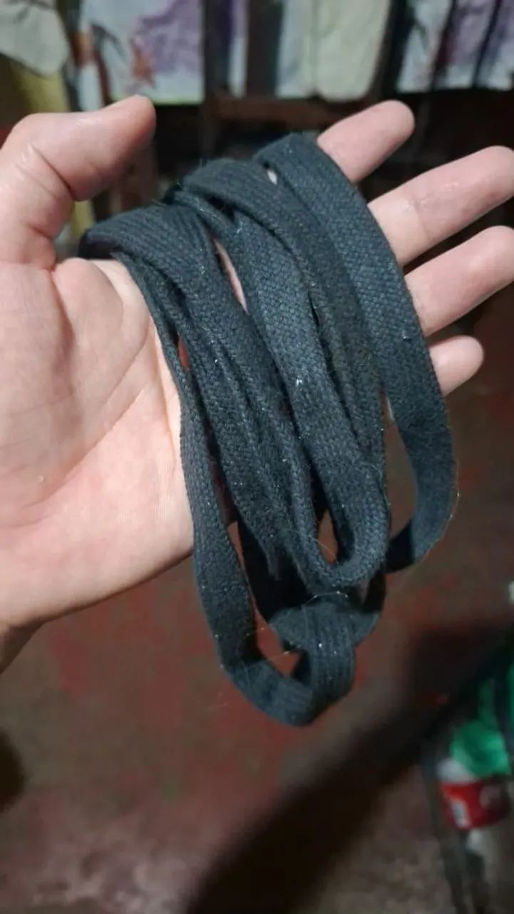 Tsuka ito preto para kataná  - Foto 4