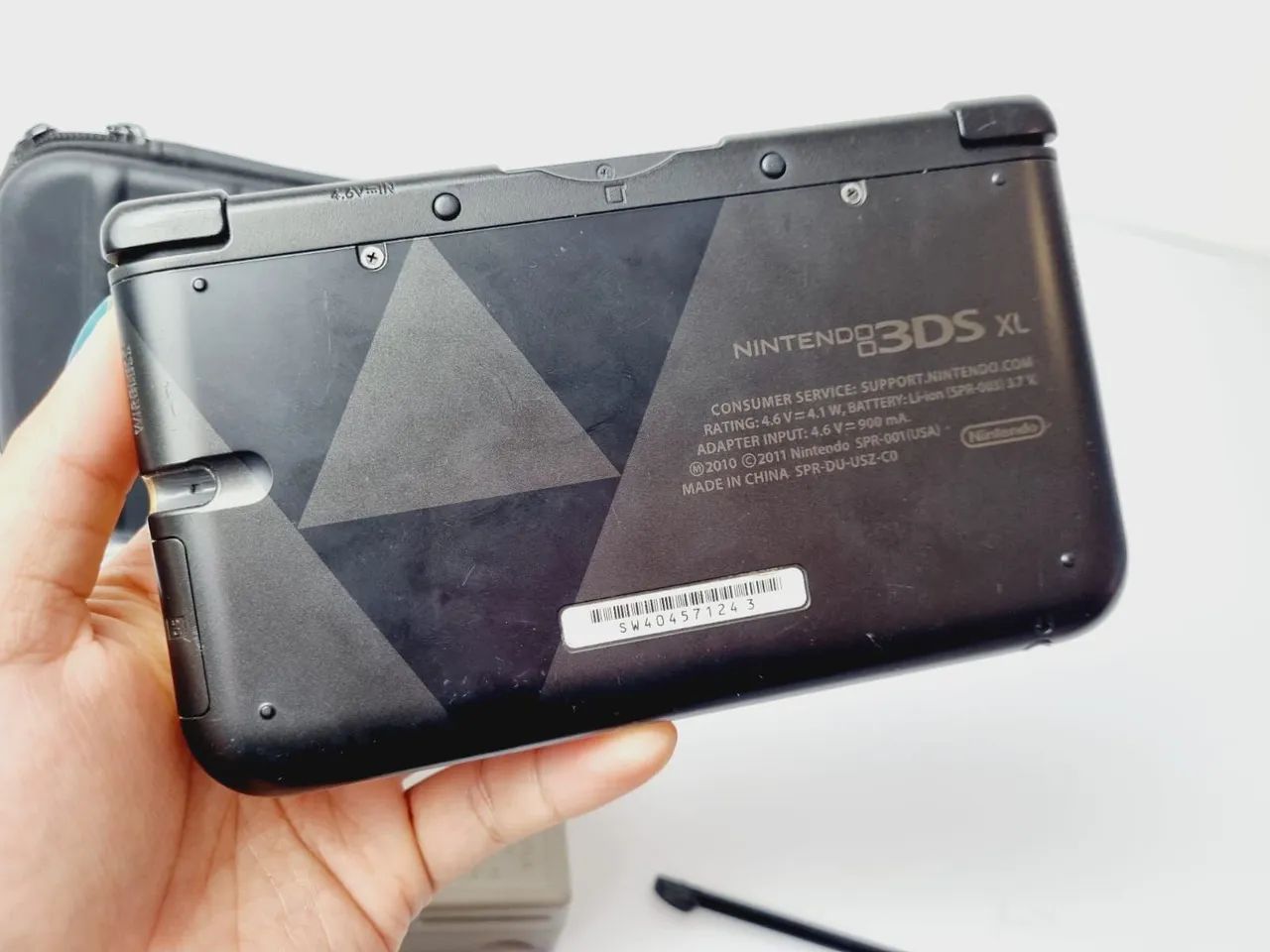 J154- CONSOLE 3DS XL EDICAO ZELDA (sem caixa) - Consoles de Vídeo
