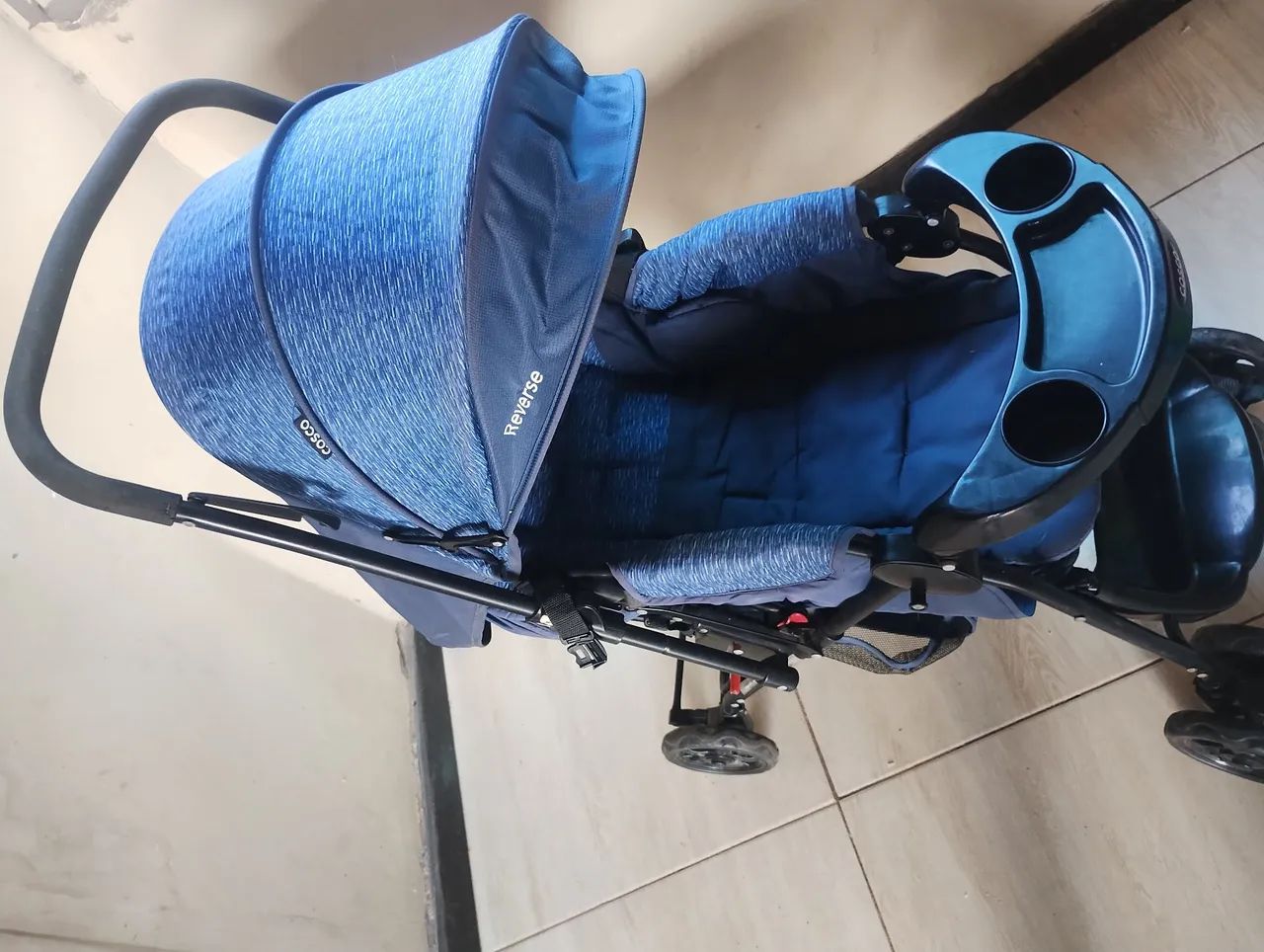 Carrinho de passeio com bebê conforto! - Foto 4