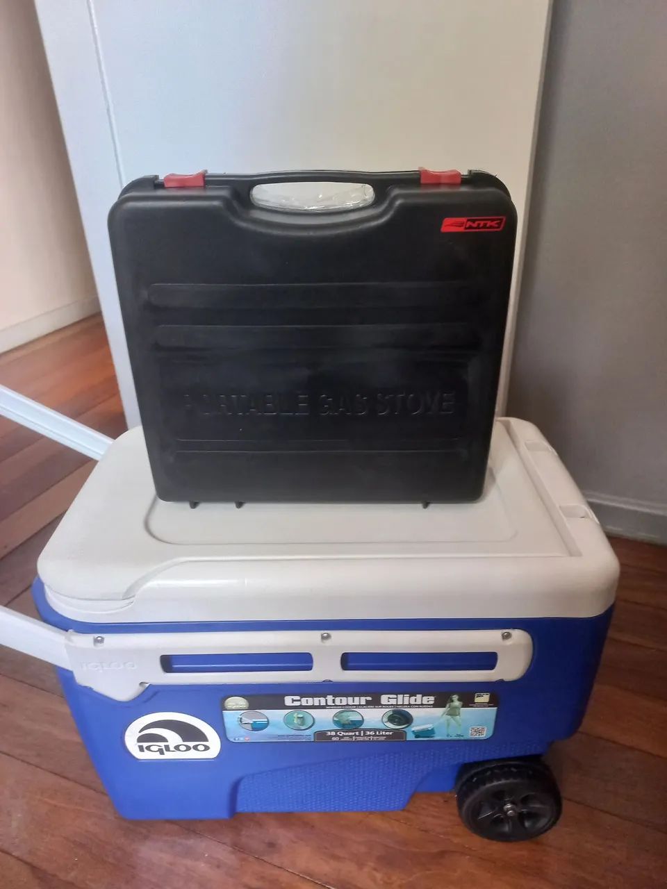 Cooler com Rodas Igloo Contour Glide 38QT - 36L com  brinde - Foto 2