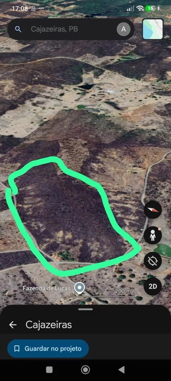 Chácara a venda no sitio Queimada em Cajazeiras-PB 