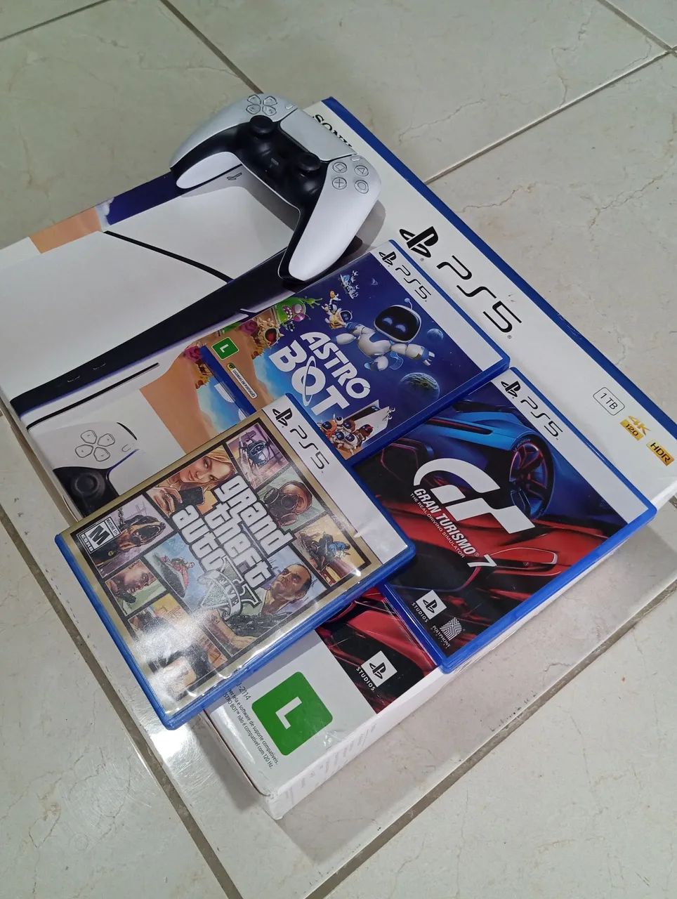 Playstation 5 Console Slim Disk (2025) com GTA V - Foto 5