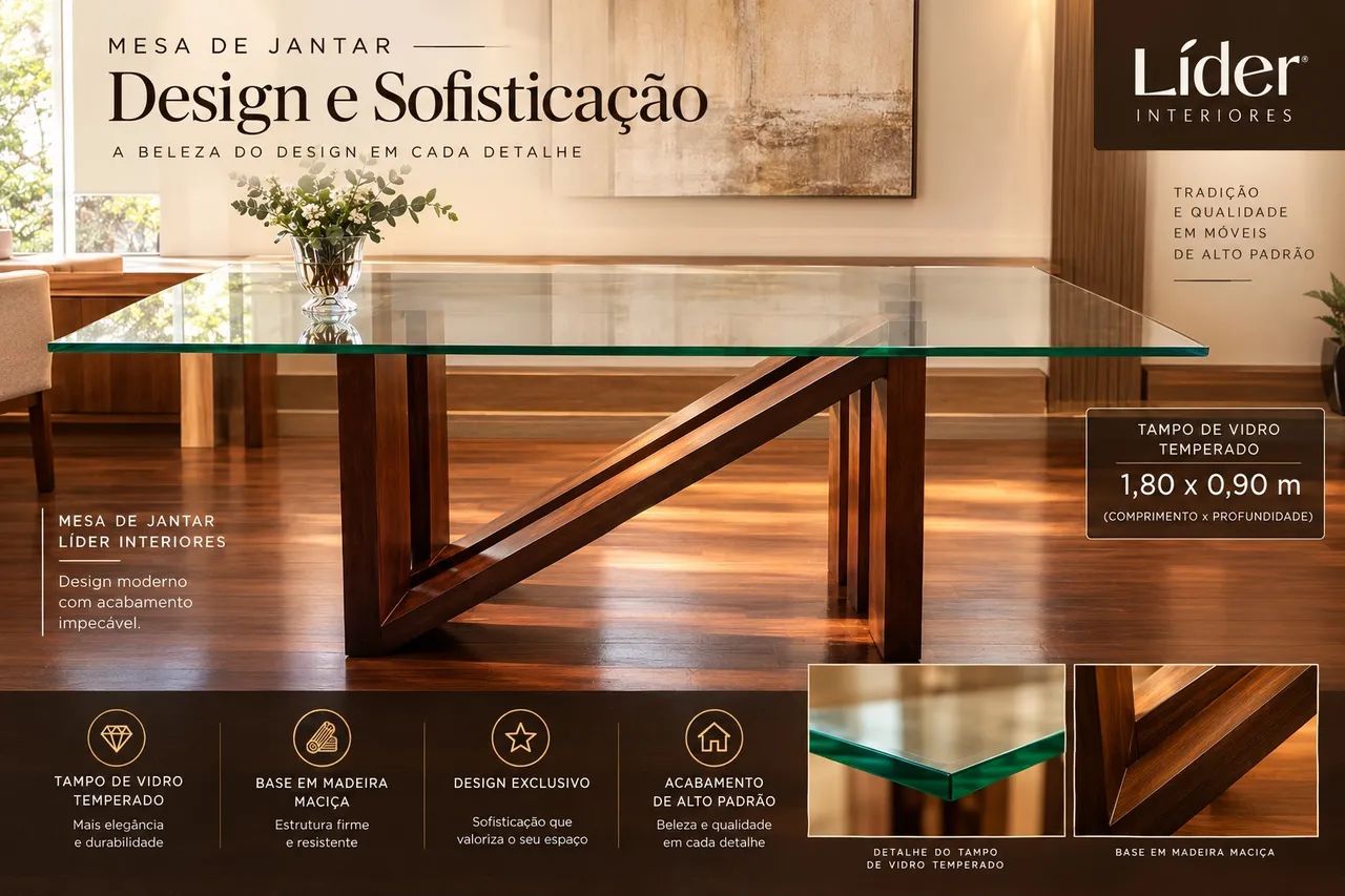 Mesa de Jantar alto padrao