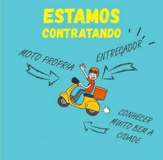 Motoboy free para pizzaria
