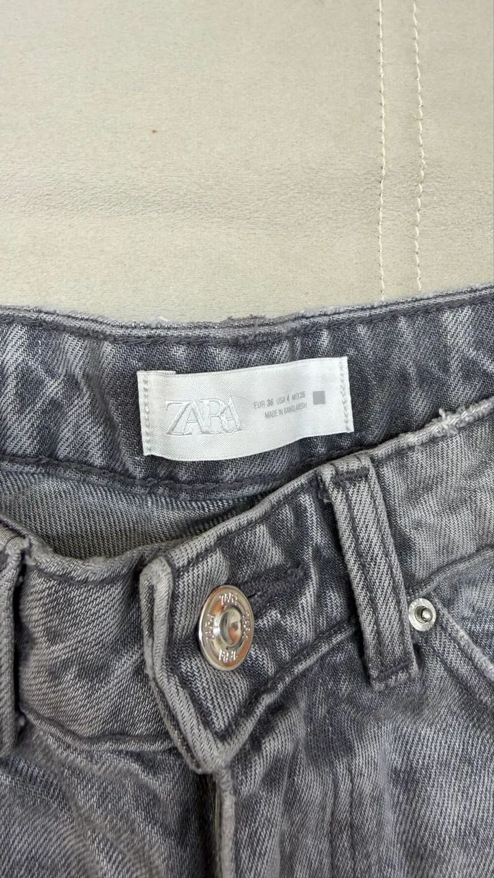 Calca jeans Zara tam36  - Foto 2