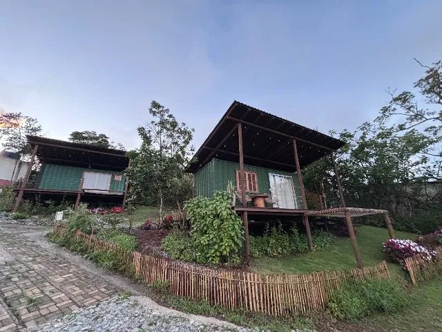 Casa container estilo chalé, loft, kitnet, mobiliado e pronta para morar ou alugar - Foto 3