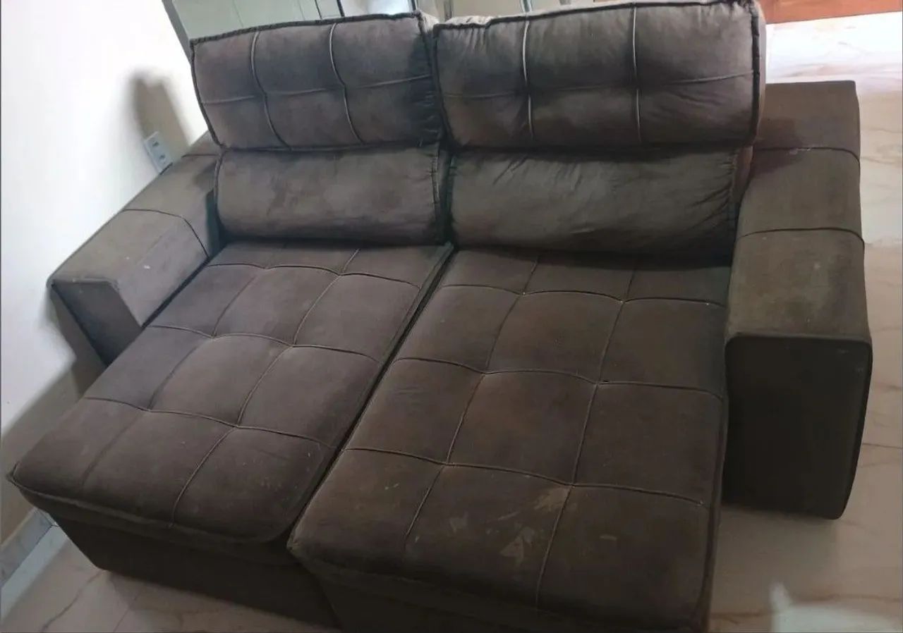 Sofá retrátil, pra vender hoje!! - Foto 3