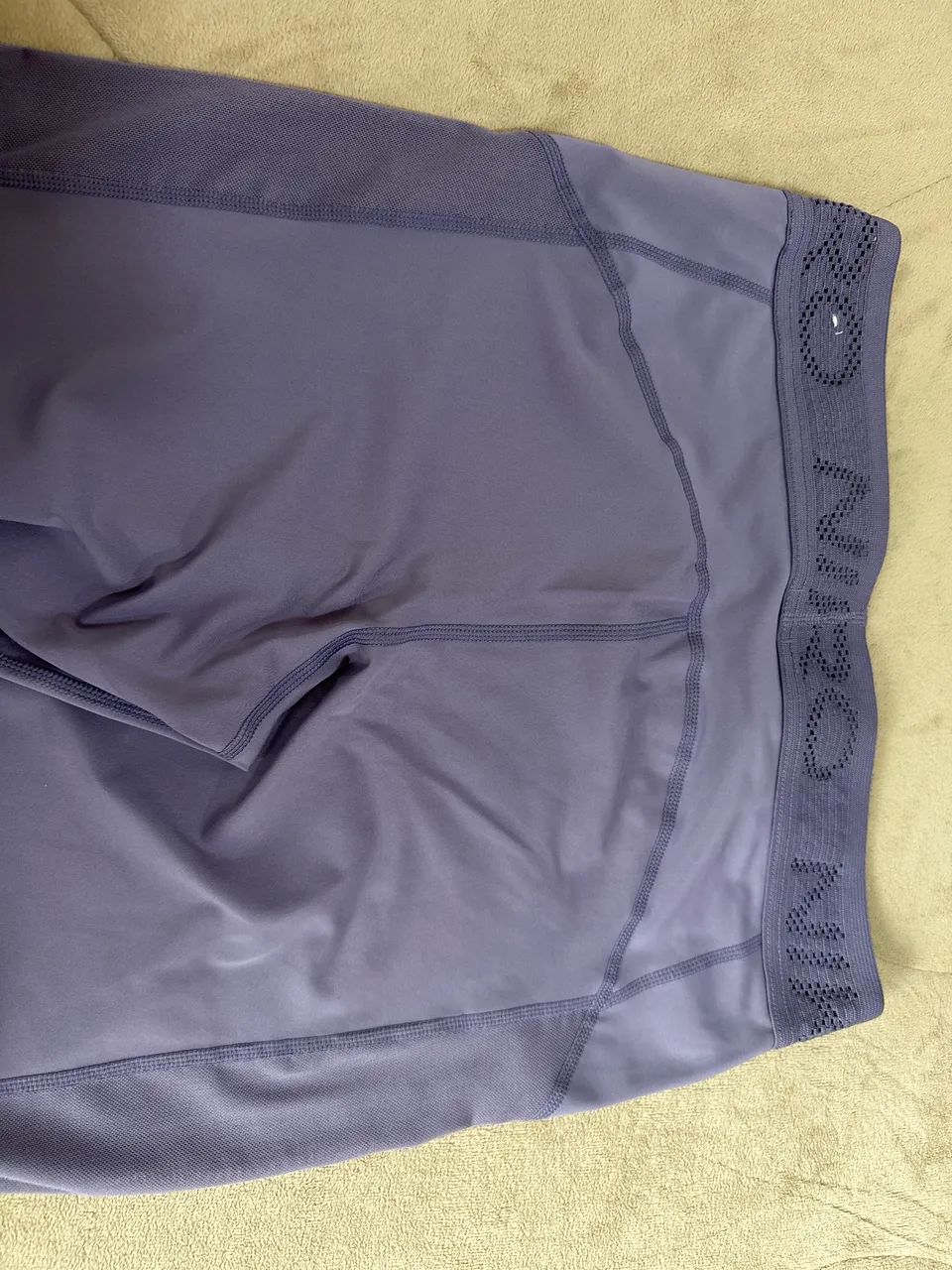 Legging Nike pro lilás com tule tamanho M - Foto 4
